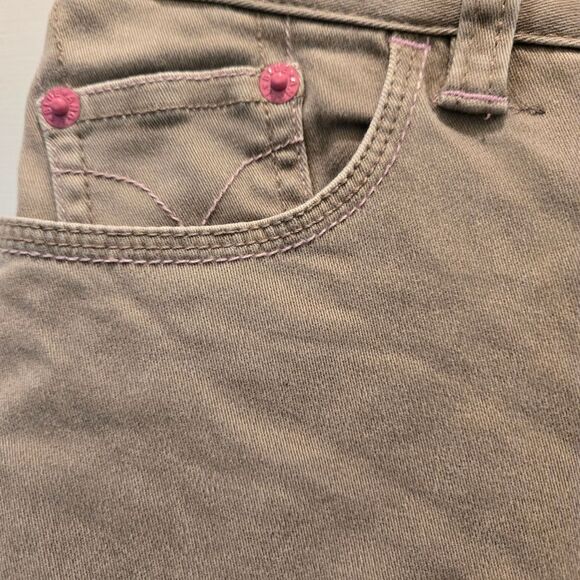 Vintage Y2K Angel Blue Capris 25 Pants Japanese Embroidered Patch Harajuku Flare - Picture 7 of 15